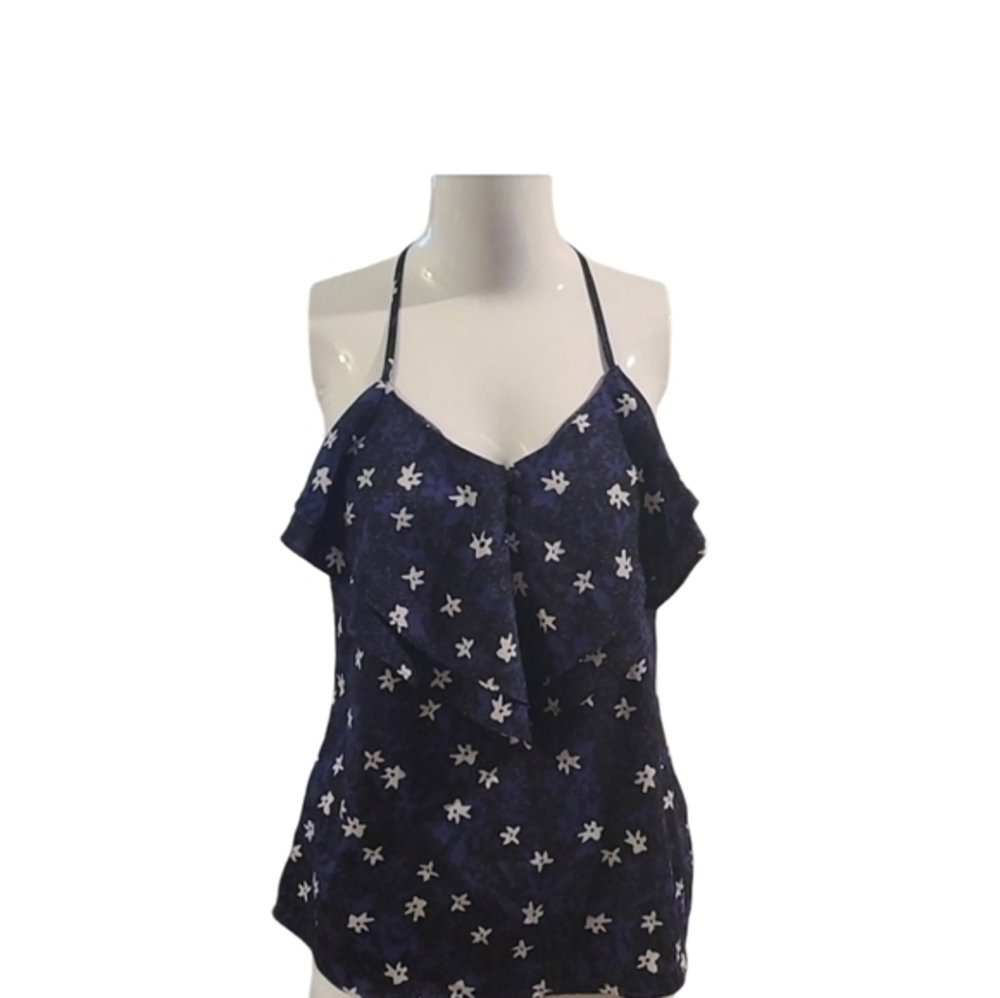 [Banana Republic] Flower T-Back Tank Top - Size S